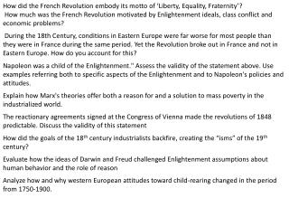 How did the French Revolution embody its motto of ‘Liberty, Equality, Fraternity’?