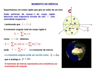 MOMENTO DE INÉRCIA