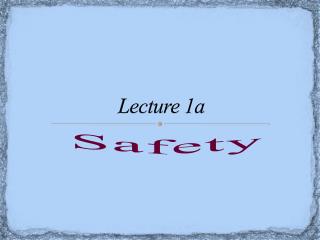 Lecture 1a
