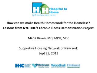 How can we make Health Homes work for the Homeless?
