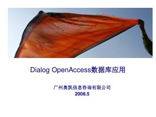 Dialog OpenAccess 数据库应用