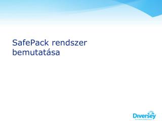 SafePack rendszer bemutatása