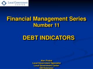 Why debt indicators?