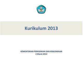 Kurikulum 2013