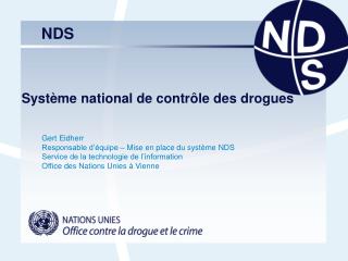 Système national de contrôle des drogues