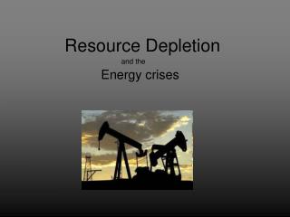 Resource Depletion