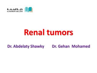 Renal tumors