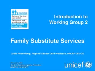 Introduction to Working Group 2