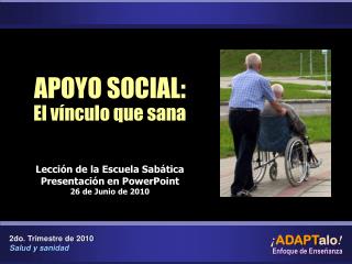 APOYO SOCIAL: El vínculo que sana