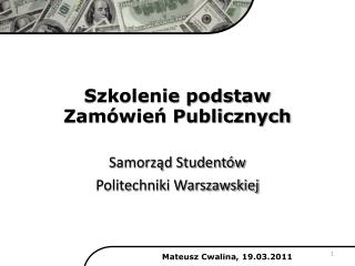 Szkolenie podstaw Zamówień Publicznych