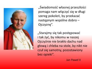 „Starajmy się tak postępować