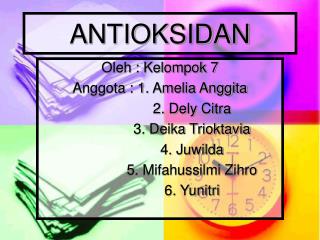 ANTIOKSIDAN