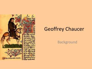 Geoffrey Chaucer