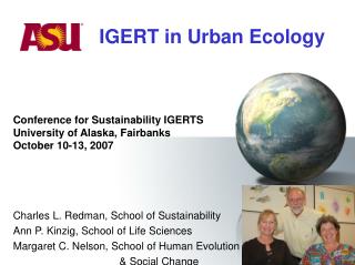 IGERT in Urban Ecology