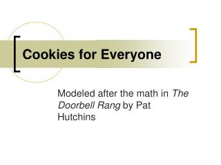 Cookies for Everyone