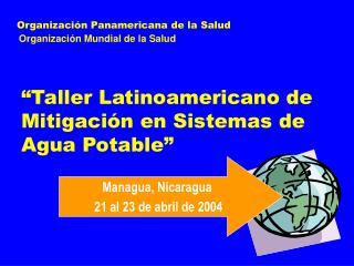 Organización Panamericana de la Salud