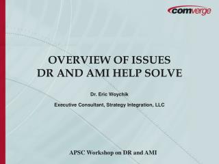 APSC Workshop on DR and AMI