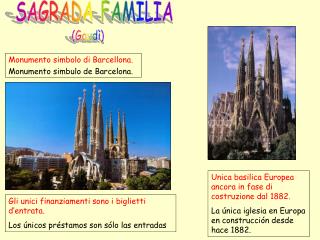 Monumento simbolo di Barcellona. Monumento simbulo de Barcelona.