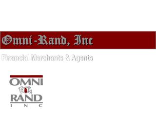 Financial Merchants &amp; Agents