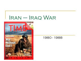 Iran – Iraq War