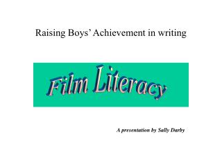 Raising Boys’ Achievement in writing