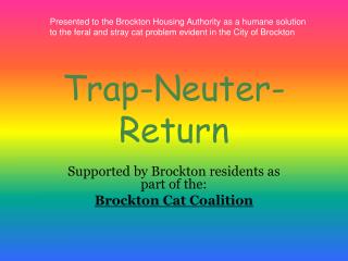 Trap-Neuter-Return