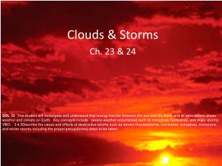Clouds &amp; Storms