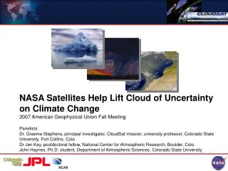 NASA Satellites Help Lift Cloud of Uncertainty on Climate Change