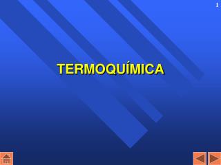 TERMOQUÍMICA