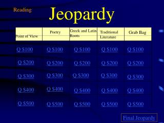 Jeopardy