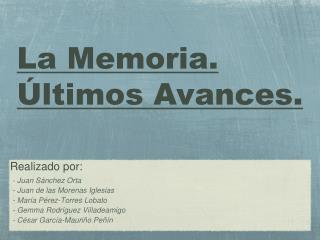Realizado por: