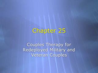 Chapter 25