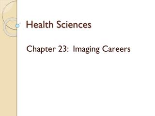 Health Sciences