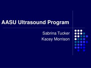 AASU Ultrasound Program