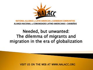 v isit us on the web at nalacc