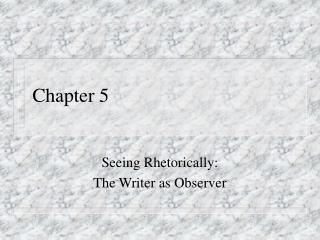 Chapter 5