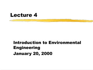 Lecture 4