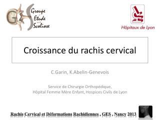 Croissance du rachis cervical