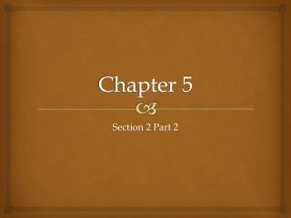 Chapter 5