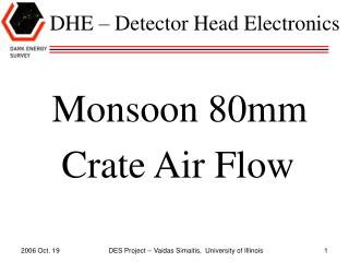 DHE – Detector Head Electronics