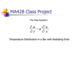 MA428 Class Project