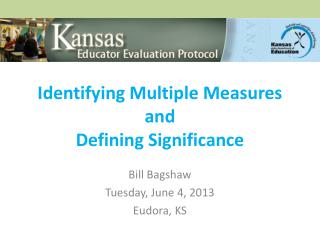 Identifying Multiple Measures and Defining Significance