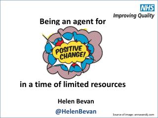 Being an agent for in a time of limited resources