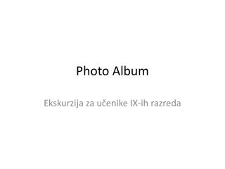 Photo Album