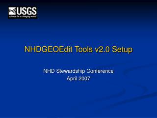 NHDGEOEdit Tools v2.0 Setup