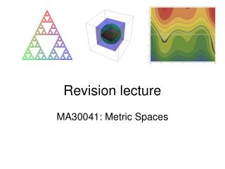 Revision lecture