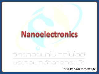 Nanoelectronics