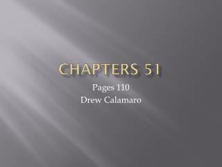 Chapters 51