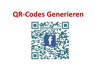 QR-Codes Generieren