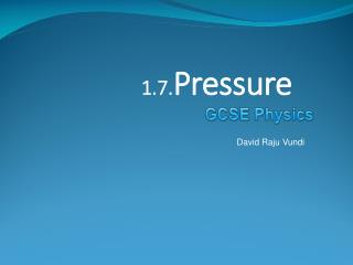 1.7. Pressure